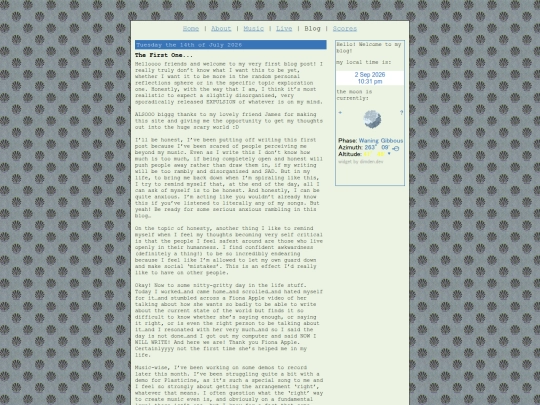 blog screenshot