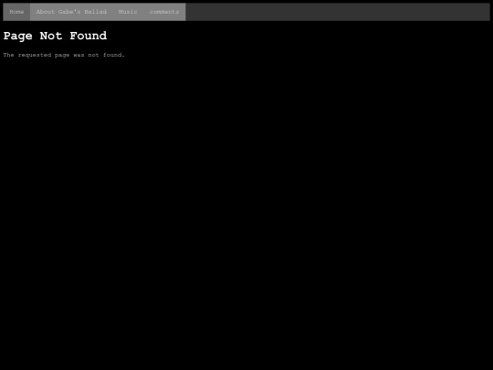 not_found screenshot
