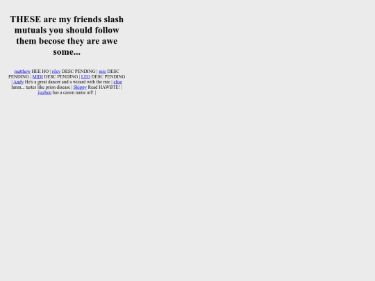 friends screenshot