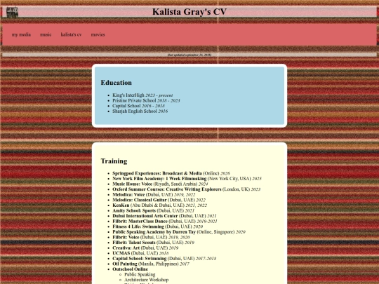 cv screenshot
