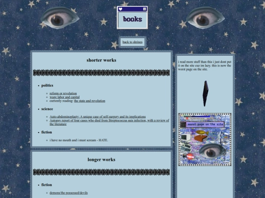 books screenshot