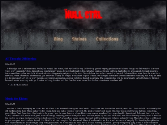 blog screenshot