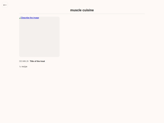 musclecuisine screenshot