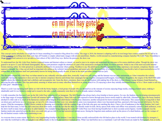 html/bronies screenshot