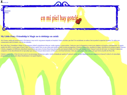 html/pony screenshot