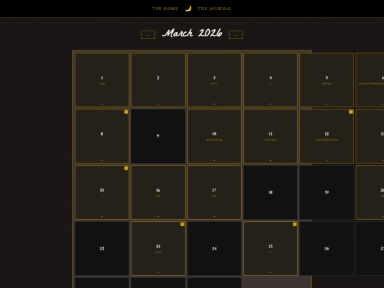 journal screenshot