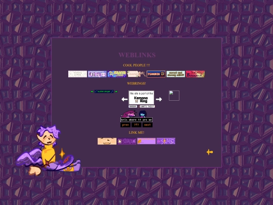 weblinks screenshot