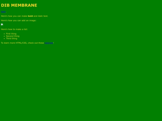 Dib screenshot