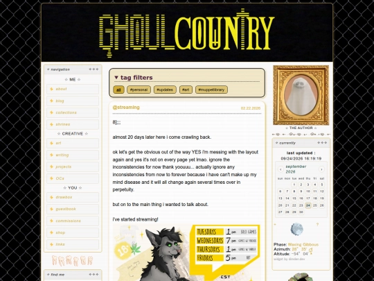 blog screenshot