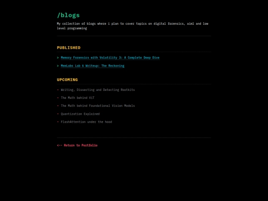 blogs screenshot