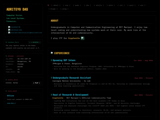 index screenshot