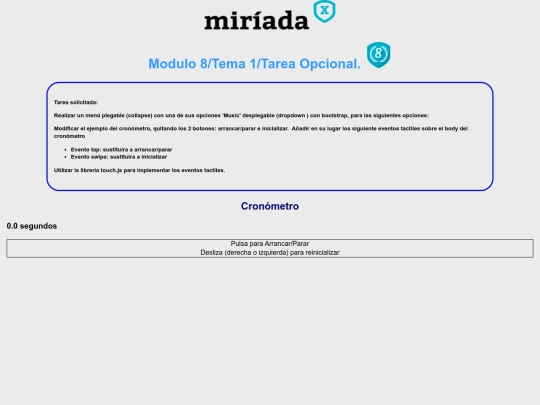 Modulo8/Tema1/p2pOpcional/cronometro screenshot