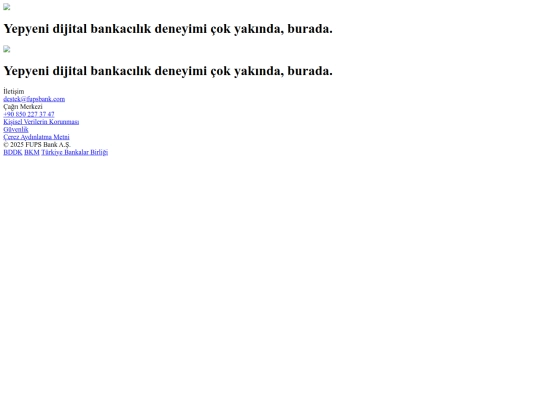 FUPS BANK screenshot