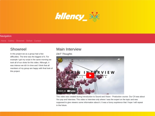 siteca/showreel screenshot