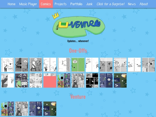 comics/venture screenshot