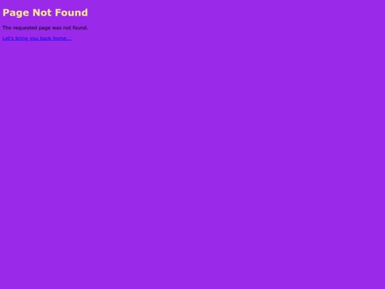 not_found screenshot
