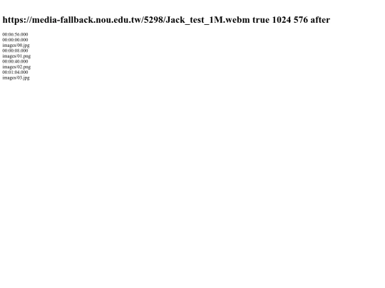 pagesDir/G302_AlphaVideoCue screenshot