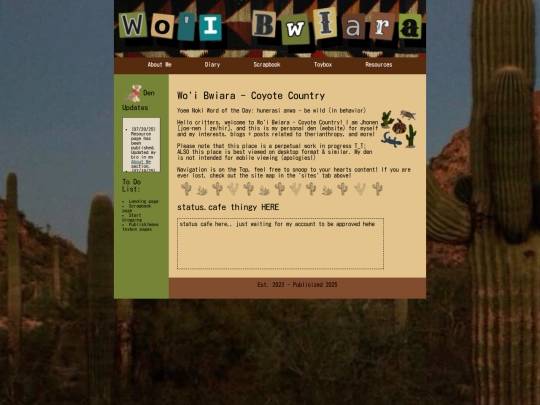 home screenshot