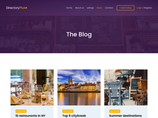 blog screenshot