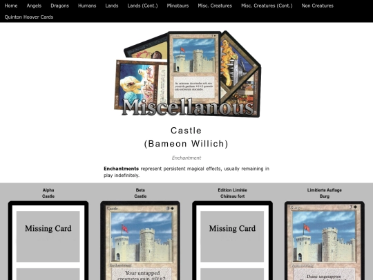 Castle screenshot