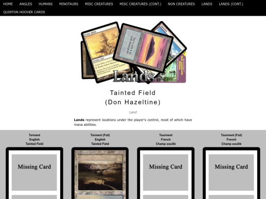 TaintedField screenshot
