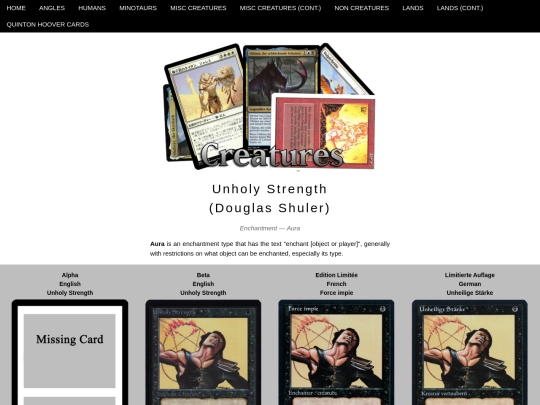 UnholyStrength screenshot
