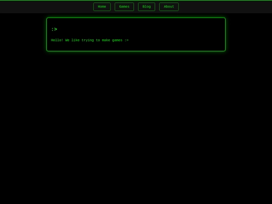 home screenshot
