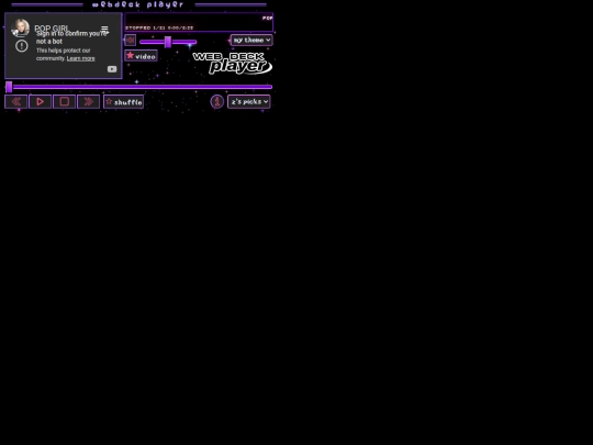 player/webdeck-player screenshot