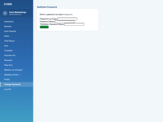 change_password screenshot