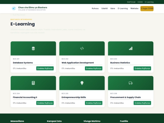 elearning screenshot
