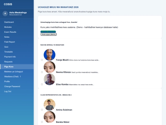 vote screenshot