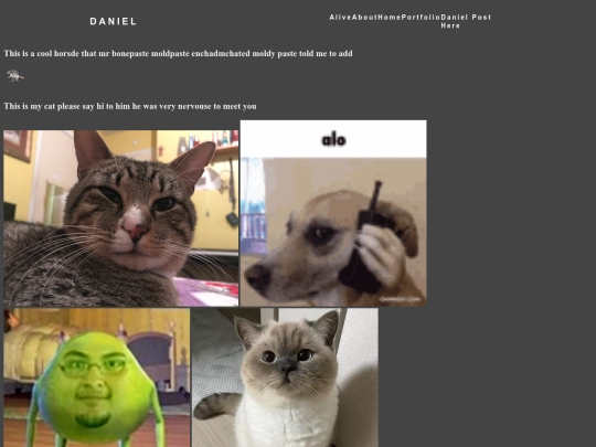 Danielposthere screenshot