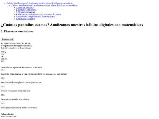 2-elementos-curriculares screenshot