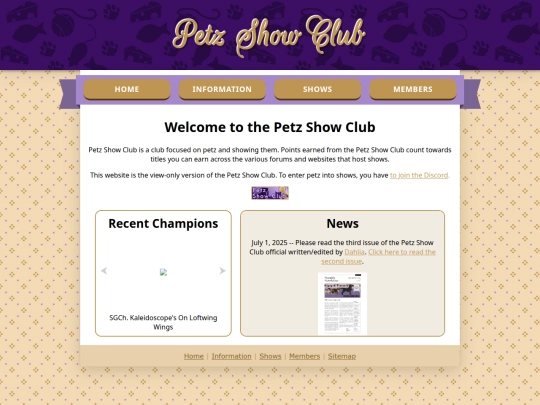 PetzShowClub screenshot