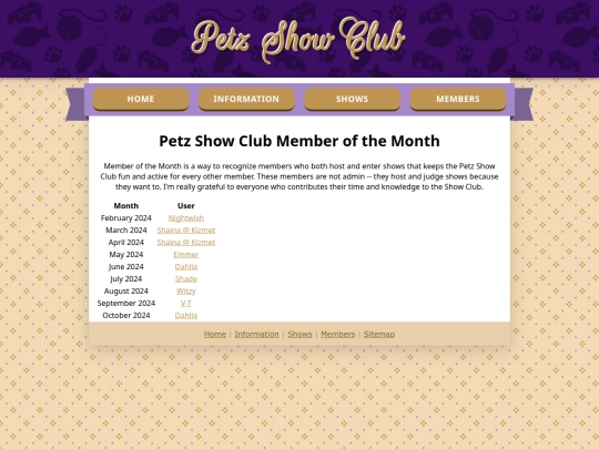 PetzShowClub/motm screenshot