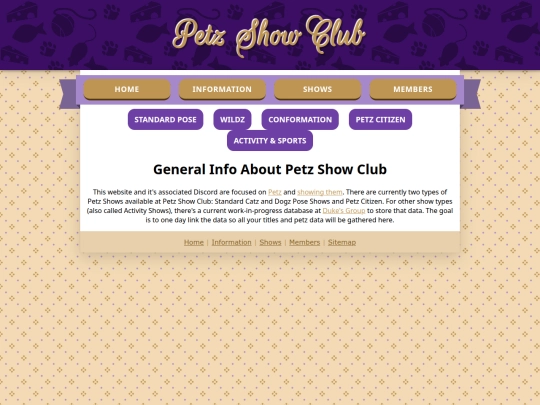 PetzShowClub/shows screenshot