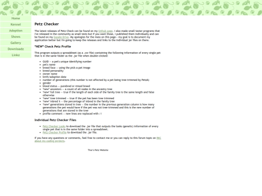 downloadz/petzchecker screenshot