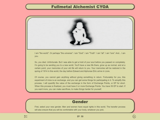 CYOAs/FMA screenshot