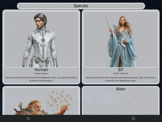 CYOAs/SpaceFantasy screenshot