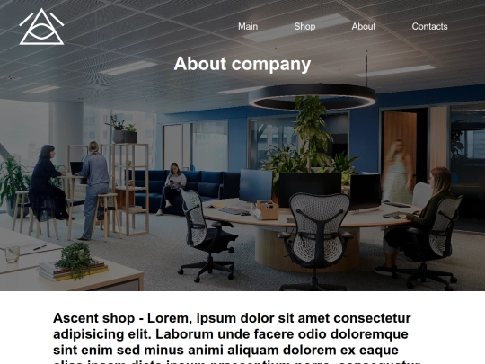 site/About screenshot