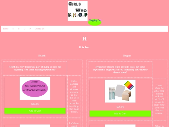 h-products screenshot