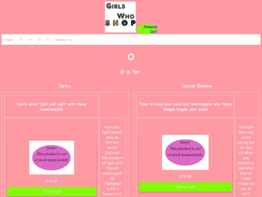 o-products screenshot