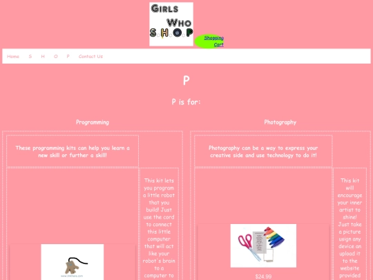p-products screenshot