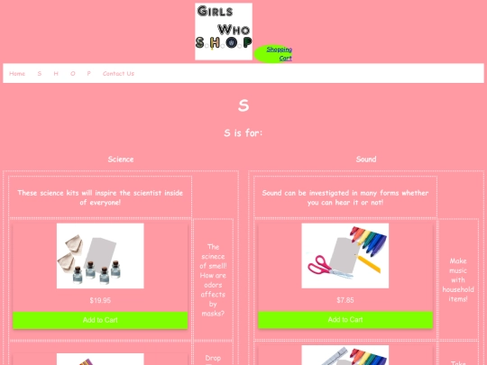 s-products screenshot