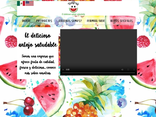 Delifruit/inicio screenshot