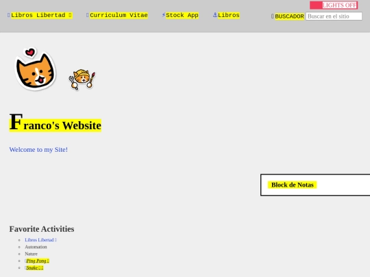 index screenshot