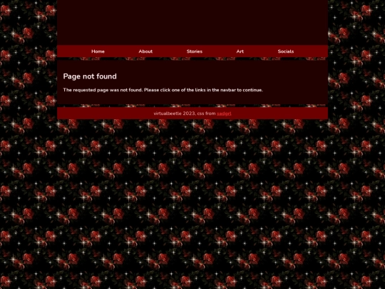 not_found screenshot