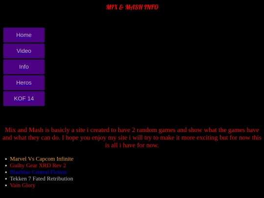 mixnmashinfo screenshot