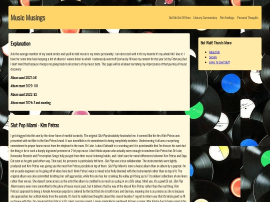 MusicMusings screenshot