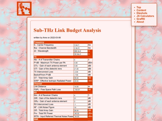 calculators/subthz_lba screenshot